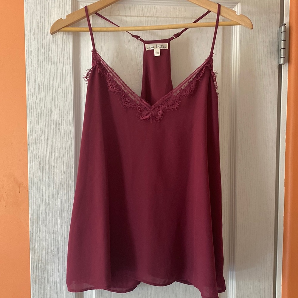 Nine Britton Gauzy Tank